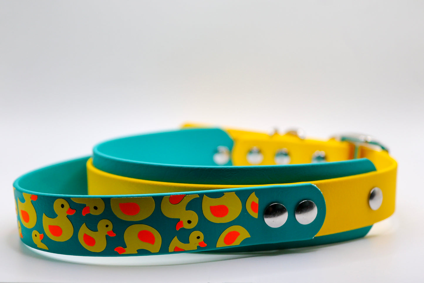 Ducky Biothane® Handle Collar | 1.5" Layered Waterproof