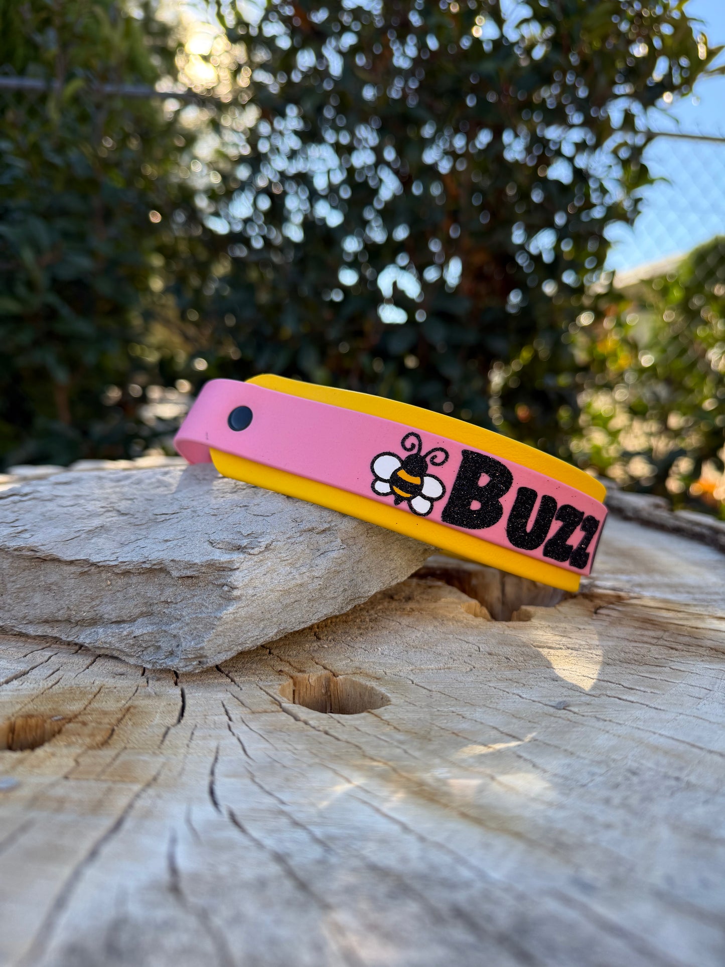 Buzz Off Biothane® Dog Collar | 1.5" Layered Waterproof