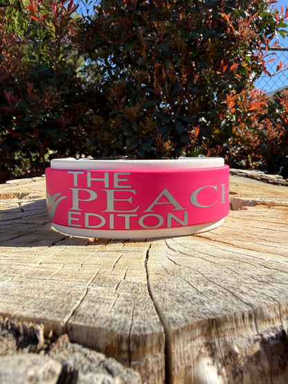 Peach Energy Inspired Collar | 1.5" Layered Biothane